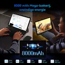TABWEE T90-tablet 11 inch, Android 16, 24 GB (8+16) RAM + 128 GB ROM (2 TB TF), 5G, wifi, inclusief stylus/muis/toetsenbord, 8000 mAh/16 MP + 8 MP/Widevine L1/Gemini AI image 6