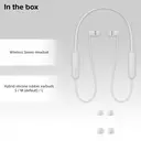 Sony WI-C100 Wireless Neckband Earphones (White) image 5