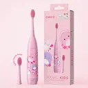 Ordo Squishmallows Kids Battery Powered Toothbrush, Soft Bristles, Extra Brush Head, Ages 4+, Battery Included, Auggie image 0