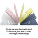 Apple MacBook Neo 13 pouces, 8 Go de mémoire vive, SSD 256 Go, Puce A18 Pro avec processeur 6 cœurs et processeur graphique 5 cœurs, Argent image 2
