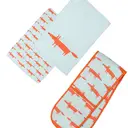 Scion by Dexam Tea Towels Mr Fox Blue/Orange 2pcs image 5