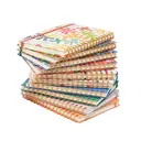 Jubiluu Carnet ligné A5 à spirales et couverture rigide florale - Berry Floral image 5