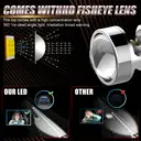 ENdureLite H8/H9/H11 Light Bulbs,  6000K Cool White Light with Cooling Fan, 20000LM  Brighter, CSP Chips LED Light, Pack of 2 image 4