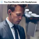 Rexsun 64GB Digital Voice Recorder, One-Touch Recording, ABS+Aluminum Alloy in Gray, L810 image 7