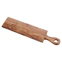 Maison by Premier Kora Rectangular Padle Serving Board in Olive Wood image 1