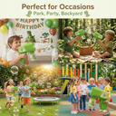 Tokky Dinosaur Bubble Gun for 3-5 Year Olds, 360° Leak-Proof Automatic Bubble Machine Toy, 8 Clog-Resistant Nozzles 1000+ Bubbles Per Minute with DIY Stickers, Summer Outdoor Interactive Birthday Party Gift for Boys and Girls image 5