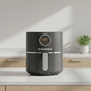 Tefal Ultra Fry Heißluftfritteuse, frittieren ohne Öl, braten, grillen, backen, 4,2 Liter für 6 Personen, 8 Kochprogramme, digitales Display, energiesparend, gesunde Fritteuse ohne Öl, grau, EY111B image 5