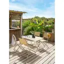 Hesperide Table de jardin pliante rectangulaire AZUA Argile 4 places image 5