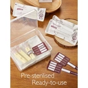 Momcozy Reusable Colostrum Collector Set, BPA-Free 5ml Collectors (6 Pack), with Storage Case & Cotton Wipes image 1