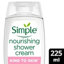 Simple Kind to Skin Shower Cream Nourishing 225ml image 1