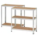 PROBUILDER Stahlregal 175 kg mit 5 Einlegeböden, Stahl image 7
