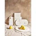 Maison by Premier White Marble Rectangular Chopping Or Serving Board, Durable Natural Stone Board For Kitchen Use image 3