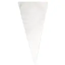 Unique Large Clear Cone Cellophane Bags, 25 pack image 0