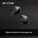 Sony WF-C710N Noise-Cancelling True Wireless Earbuds (Black) image 9