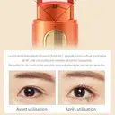 Qiweiny Recourbe-cils chauffant orange, rechargeable, effet longue tenue image 3
