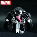 1pc Marvel Venom Piggy Bank Officially Licensed Menacing 3D PVC Stereo Figurine Money Box Coin Bank Waterproof Shatterproof Collectible Desktop Organizer Home Decor Savings Jar image 4