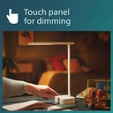 Philips Table Lamp Tilpa LED USB Rechargeable 3 Brightness Settings 18W White image 5