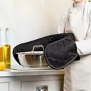 Dexam Double Oven Gloves Love Colour 100% Cotton Black image 2