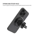 Support Magnétique Voiture | Fixation sur Prise d’Air | Noir (MagMount) image 5