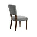 Dining Chairs Oakridge Dark Grey/Walnut 2pcs image 2
