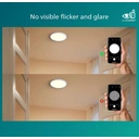 Philips Ceiling Light LED Luminaire Super Slim 3 Brightness Settings Warm White 15W D:25cm image 4