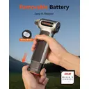 [40 € Rabatt mit Code: RT4] WOLFBOX MF200 Elektrischer Luftstößer, 320 g Luftdruck, wiederaufladbarer bürstenloser 3-Gang-Motor für Auto/PC/Zuhause/Outdoor image 1