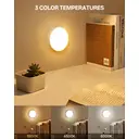 Homelist LN6 New Upgraded Super Bright Under Cabinet Lights, 6 Pack 1500mAh Rechargeable Motion Sensor Lights Indoor with Remote, Stick on Battery Night Light for Kitchen Wall Stair Cupboard Wardrobe image 6