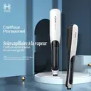 K·SKIN KD880 Peigne/Lisseur à Vapeur, Chauffage Uniforme PTC + Conception de Soin Capillaire Hydratant par Pulvérisation, Coiffage Rapide, Fixe l'Hydratation et Anti-Frisottis, Cheveux Lisses et Souples en un Seul Coup de Peigne image 1
