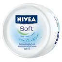 NIVEA Soft Moisturiser Face Body & Hands 200ML image 1