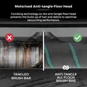 Tower VL70 Cordless 3-in-1 Pole Vacuum Cleaner, Flexi Pole, Anti-Tangle Floor Head, HEPA 12 Filter, 1L Dust Tank, 29.6V - Aqua Blue, T513011 image 3