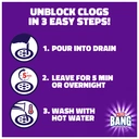Cillit Bang 3in1 Drain Unblocker Gel, 500ml image 1