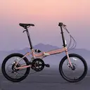 OYAMA-dazzle 500-folding bike-pink image 3