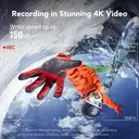 Lexar Silver Plus 128GB Micro SD Card up to 205 MB/s, MicroSDXC UHS-I Flash Memory Card with Adapter, C10, U3, A2, V30, Full HD, 4K UHD, High Speed TF Card for Drone, Action Camera, Handheld Consoles image 2