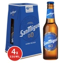 San Miguel Alcohol Free Lager Beer 4 X 330ml image 1