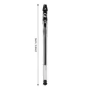 M&G F1 Gel Pens, 12 Pack Black Ink Gel Pens, Fine Point 0.5 mm, Quick Dry, Smooth Writing Gel Ink Pens with Cap for Office and School image 5
