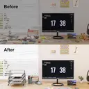 Senhoglb Organisateur de bureau, ensemble de 4 pièces, argenté, offre spéciale Nouvel An, idées cadeaux phares image 3