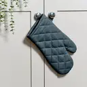 Dexam Single Oven Glove Love Colour 100% Cotton Ink Blue image 3