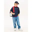 Tommy Hilfiger Essential Sweat enfant unisexe, bleu, 3 ans image 4