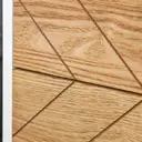 HOMCOM 2 Drawers Bedside Table with Pine Legs, Bedroom Wooden Storage Cabinet, Natural image 6