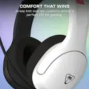 Turtle Beach Casque Gaming filaire Airlite Fit pour Switch et Switch 2 - Licence Officielle Nintendo - Noir et Blanc image 1
