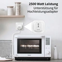 Ochama EU-Standard-Universal-Reiseadapter - Reisesteckeradapter - für mehrere Länder geeignet - USA Europa Australien Vereinigtes Königreich China Deutschland image 2