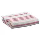 VIVARAISE Drap hammam recyclé Samoa brique - 100 x 200 cm image 1