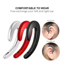 VoxorAI C6 Rouge Écouteur de traduction AI mono-oreille, traduction en temps réel prenant en charge 130 langues, casque Bluetooth de jeu élégant pour l'apprentissage, les voyages et les affaires image 3