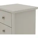 Galano Stella 2 Drawer Bedside Table – Modern Storage Cabinet for Bedroom, Living Room, Hallway or Entryway – Grey image 7