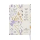 JUBILUU Carnet ligné A5 à couverture rigide en tissu floral 96 pages - Lavender Flight image 6