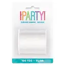 Unique Party, Unique Curling Ribbon, White, 90m image 1