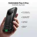 DOOGEE Fire 3 Pro Android 15 AI Rugged Smartphone, 16GB+128GB/2TB, Octa-Core, 8350 mAh, 18W, 5.5-inch HD+ IPS, 4G Dual SIM, 16 MP, Widevine L1, 3.5mm Jack, Face ID, OTG, NFC image 1