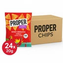 ProperChips Sweet Sriracha Chilli Lentil Chips 24 x 20g image 0