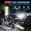 ENdureLite H7 H4 H11 H1 9005 9006 LED Headlight Bulbs, 6000K Pure White, Plug & Play, Efficent Cooling System,13000LM Brighter Lights Headlight, Pack of 2 image 9