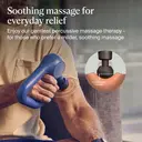 Theragun Relief Handheld Massage Gun, 3-Massage Speeds, Easy-to-use, Comfortable & Lightweight Personal Massager, Navy image 2